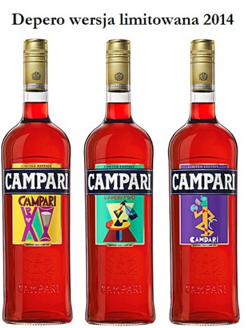 Campari Depero - Limited Edition 2014 1l 28.5%